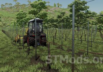Vineyard Poles Pack version 1.0.1.0 for Farming Simulator 2022
