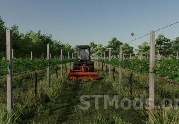 Vineyard Poles Pack version 1.0.1.0 for Farming Simulator 2022