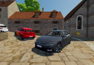 Volkswagen Golf 8 GTD version 1.0.0.0 for Farming Simulator 2022