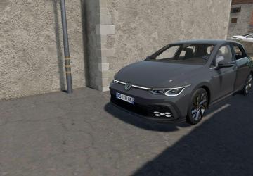 Volkswagen Golf 8 GTD version 1.0.0.0 for Farming Simulator 2022