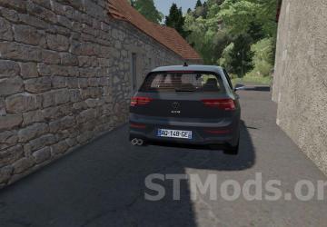 Volkswagen Golf 8 GTD version 1.0.0.2 for Farming Simulator 2022
