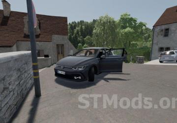 Volkswagen Golf 8 GTD version 1.0.0.2 for Farming Simulator 2022
