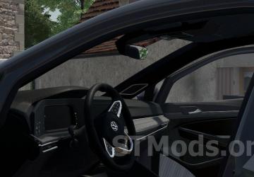 Volkswagen Golf 8 GTD version 1.0.0.2 for Farming Simulator 2022