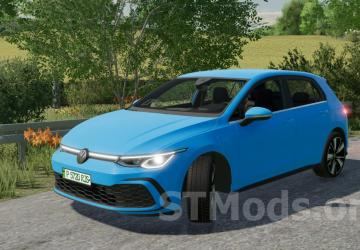 Volkswagen Golf 8 GTE version 1.0.0.1 for Farming Simulator 2022