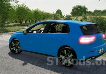 Volkswagen Golf 8 GTE version 1.0.0.1 for Farming Simulator 2022