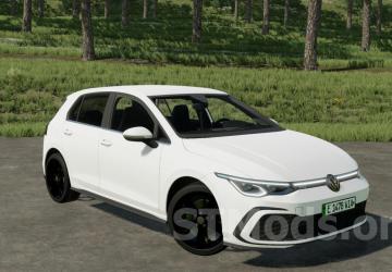 Volkswagen Golf 8 GTE version 1.0.0.1 for Farming Simulator 2022