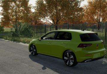 Volkswagen Golf 8 GTI version 1.0.0.0 for Farming Simulator 2022 (v1.8x)