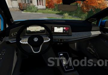 Volkswagen Golf 8 GTI version 1.0.0.2 for Farming Simulator 2022