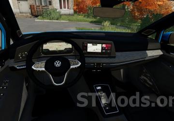 Volkswagen Golf 8 GTI version 1.1.0.0 for Farming Simulator 2022 (v1.8x)