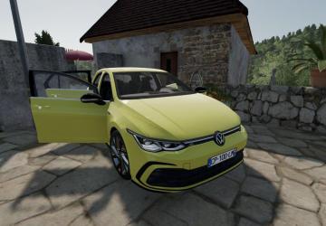 Volkswagen Golf 8 R-Line version 1.0.0.1 for Farming Simulator 2022