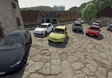Volkswagen Golf 8 R-Line version 1.0.0.1 for Farming Simulator 2022