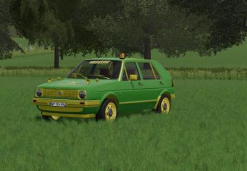 Volkswagen Golf GL John Deere version 1.0.0.1 for Farming Simulator 2022