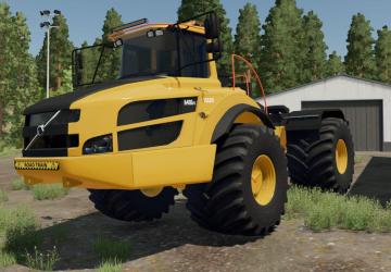 Volvo A40 GTS Semi-Trailer + Trailer + Dolly v1.4.0.0 for Farming Simulator 2022