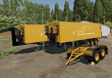 Volvo A40 GTS Semi-Trailer + Trailer + Dolly v1.4.0.0 for Farming Simulator 2022