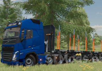 Volvo FH16 version 1.4.1.0 for Farming Simulator 2022 (v1.12x)