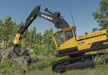 Volvo HB30 Hydraulic Hammer version 1.0.0.0 for Farming Simulator 2022