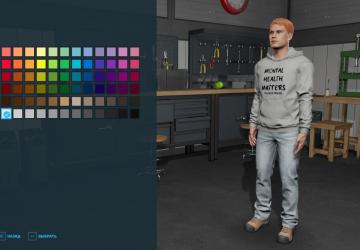 Wardrobe Plus Casual Clothing Pack version 1.0.0.0 for Farming Simulator 2022 (v1.10x)
