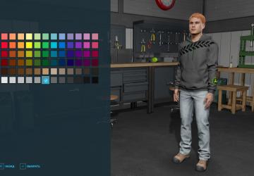 Wardrobe Plus Casual Clothing Pack version 1.0.0.0 for Farming Simulator 2022 (v1.10x)