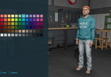 Wardrobe Plus Casual Clothing Pack version 1.0.0.0 for Farming Simulator 2022 (v1.10x)