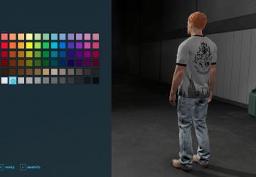 Wardrobe Plus Casual Clothing Pack version 1.0.0.0 for Farming Simulator 2022 (v1.10x)