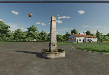 Water fountain version 1.0.0.0 for Farming Simulator 2022