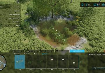 Water Lilies Mix version 1.0.0.0 for Farming Simulator 2022
