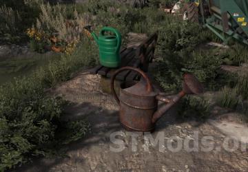 Watering Cans Pack version 1.2.0.0 for Farming Simulator 2022