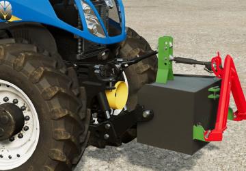 Weight 1000kg version 1.0.0.0 for Farming Simulator 2022