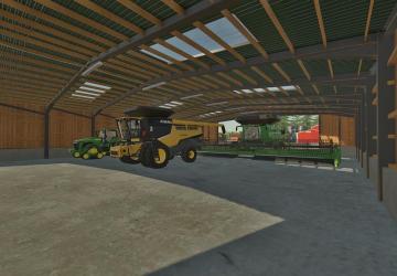 Wide Garage version 1.0.0.0 for Farming Simulator 2022