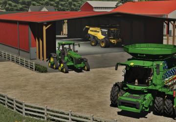 Wide Garage version 1.0.0.0 for Farming Simulator 2022