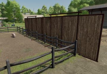 Windbreak panels version 1.0.0.0 for Farming Simulator 2022