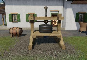 Wine cellar decorations pack version 1.0.0.0 for Farming Simulator 2022