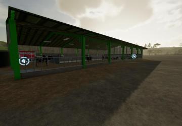 Winter Cow Barn version 1.0.0.0 for Farming Simulator 2022