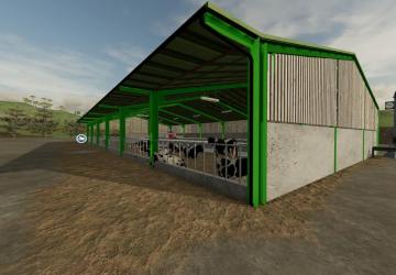 Winter Cow Barn version 1.0.0.0 for Farming Simulator 2022
