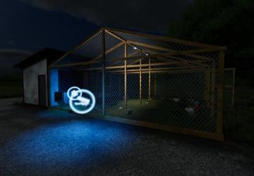Wired Chicken Coop version 1.0.0.0 for Farming Simulator 2022