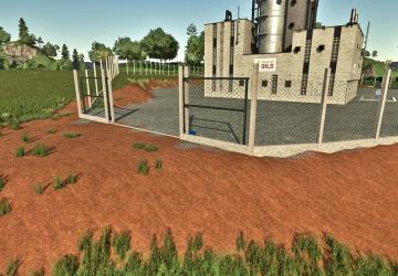 Wired Fence And Rail Gate version 1.0.0.0 for Farming Simulator 2022