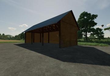 Wood Barn version 1.0.0.1 for Farming Simulator 2022