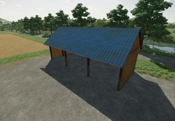 Wood Barn version 1.0.0.0 for Farming Simulator 2022