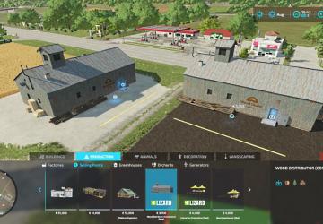 Wood Distributor For Containers version 1.0.0.0 for Farming Simulator 2022