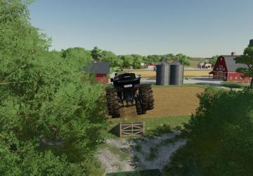 Wood Jump Ramp version 1.0.0.0 for Farming Simulator 2022