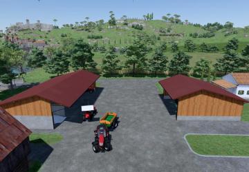 Wood Shelter Set version 1.0.0.0 for Farming Simulator 2022