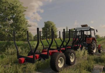 Wood Trailer version 1.0.0.0 for Farming Simulator 2022