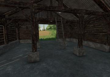 Wooden Barn version 1.0.0.0 for Farming Simulator 2022