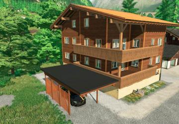 Wooden Carport version 1.0.0.0 for Farming Simulator 2022