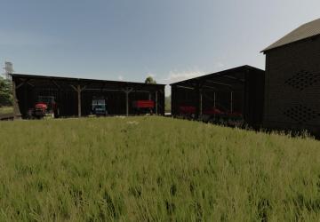Wooden Sheds Pack version 1.0.0.0 for Farming Simulator 2022