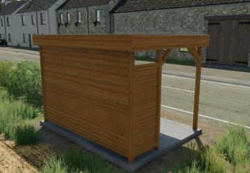 Wooden Shelter version 1.0.0.0 for Farming Simulator 2022