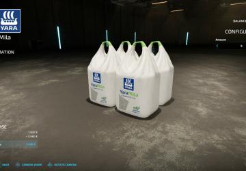 Yara Big Bag Fertilizers version 1.0.0.1 for Farming Simulator 2022