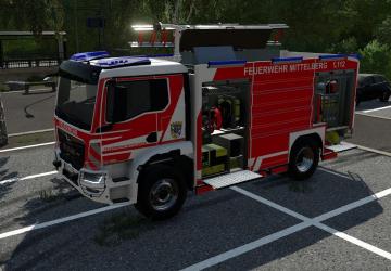 Ziegler TLF4000 MAN TGM TG3 version 1.0.0.0 for Farming Simulator 2022