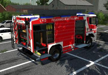 Ziegler TLF4000 MAN TGM TG3 version 1.0.0.0 for Farming Simulator 2022