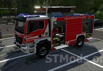 Ziegler TLF4000 MAN TGM TG3 version 1.1.0.0 for Farming Simulator 2022